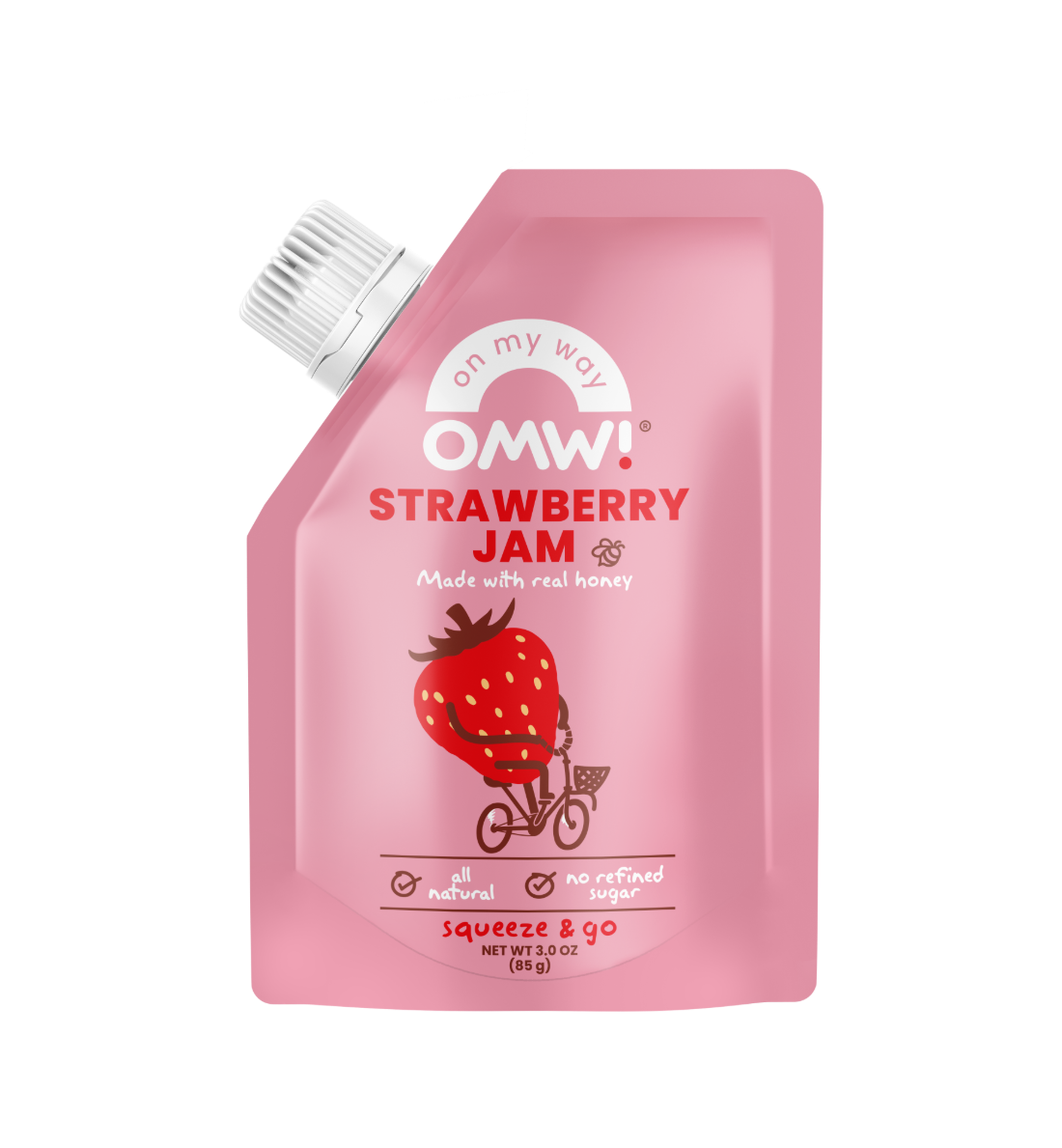 OMW! Strawberry Jam pouch