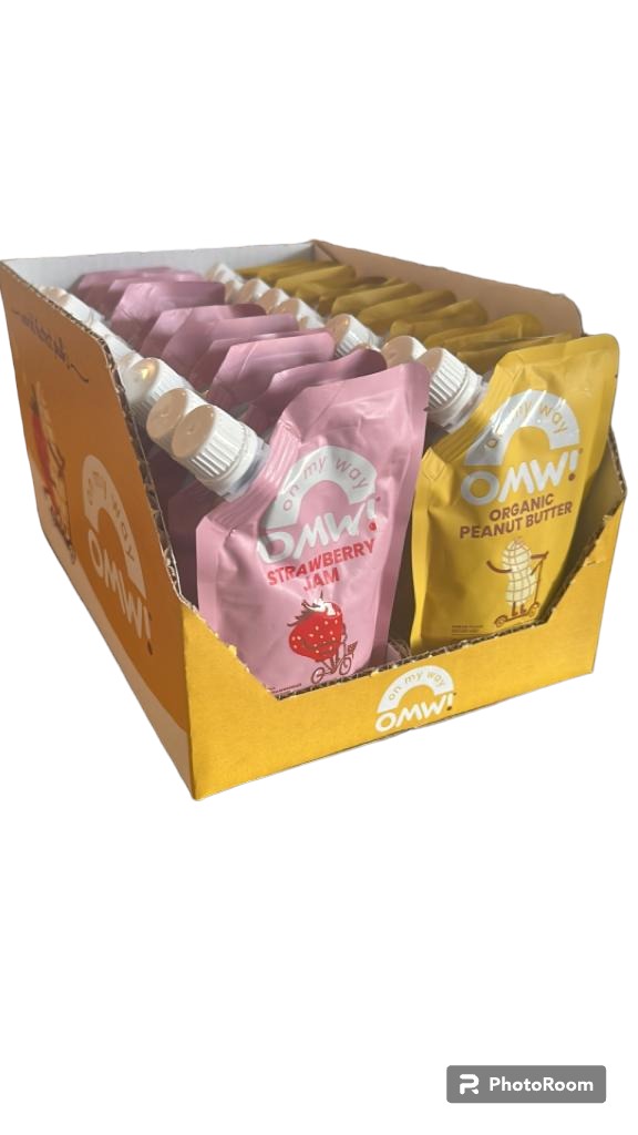 OMW!® Peanut Butter & Jam – 24-Count Retail Display Pack