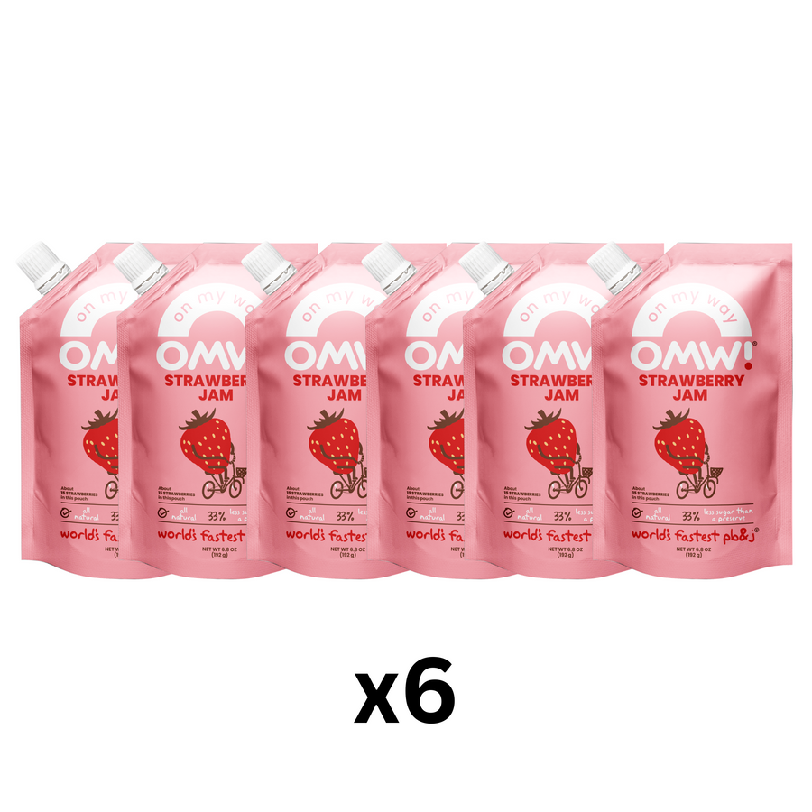 OMW!® Strawberry Jam – 6-Pack Bundle
