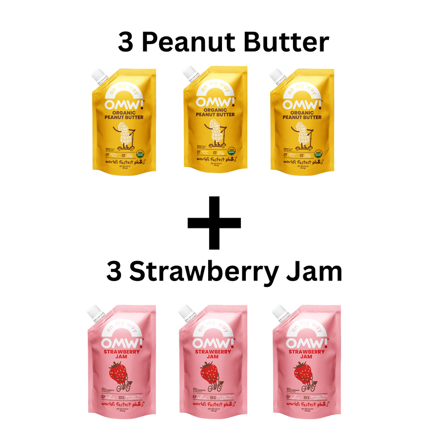 OMW!® Peanut Butter & Jam – 6-Pack Bundle